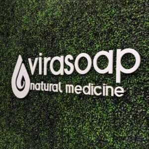 Virasoap welcome sign