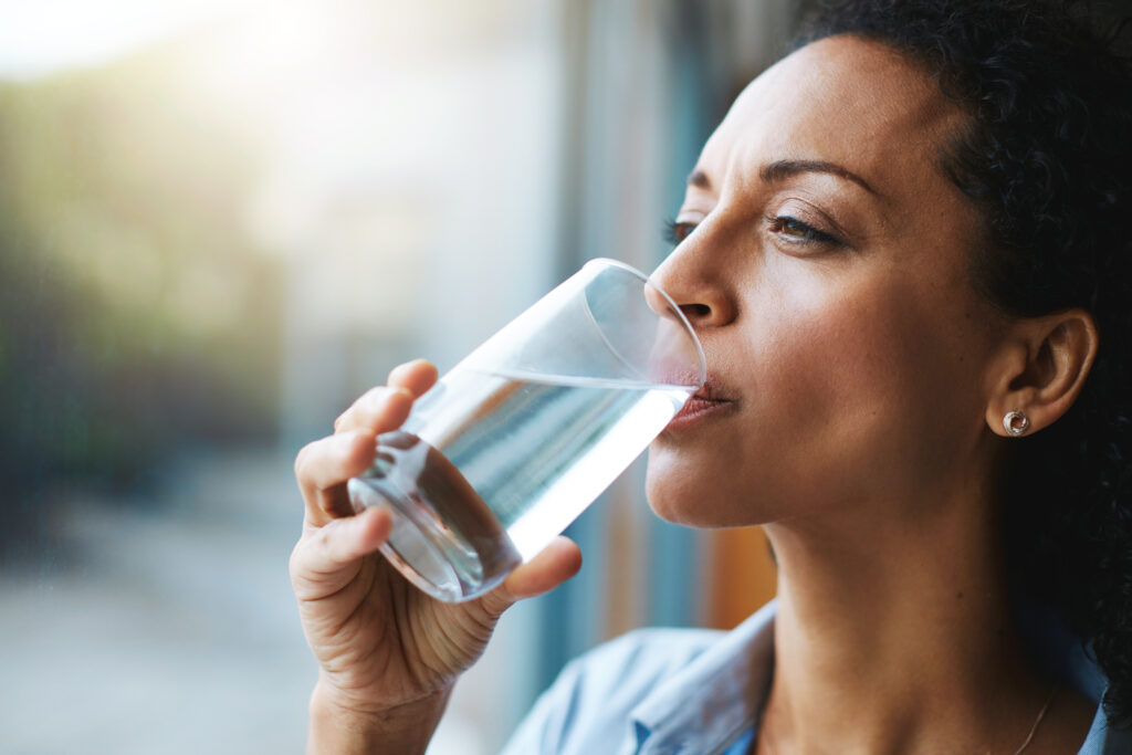 Functional medicine practitioner recommends hydration